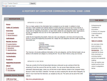 Tablet Screenshot of historyofcomputercommunications.info